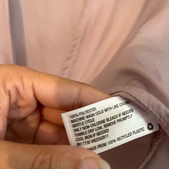 Wild Fable Lilac Wrap Crop Top Size Small - Picture 3 of 4